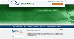 Desktop Screenshot of banjokolaw.com